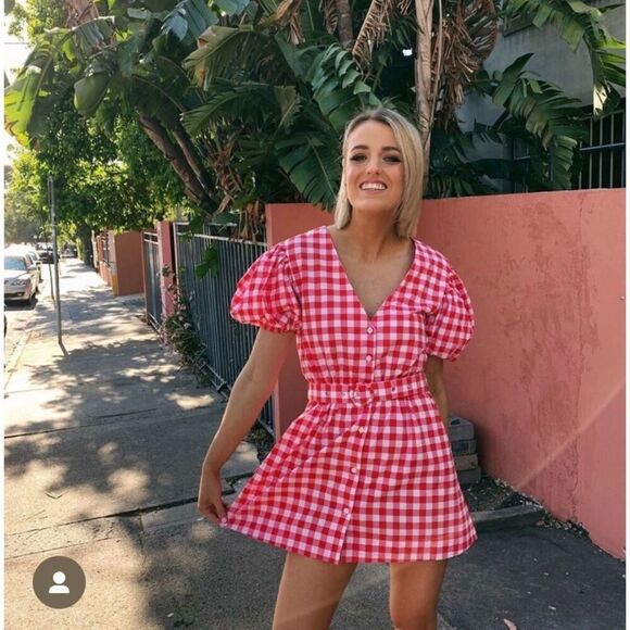 S/W/F halter neckline Mini Dress floral print Vacation Beach Wedding size S NWT - Picture 5 of 9